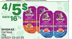 Rossy WHISKAS Cat food offer