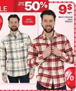 Rossy Men's flannel shirt offer