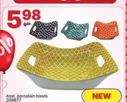Rossy Asst. porcelain bowls offer