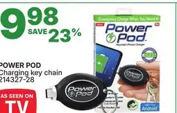 Rossy POWER POD Charging key chain offer