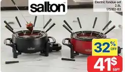 Rossy Salton Electric fondue set offer