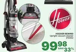 Rossy HOOVER REWIND Upright vacuum cleaner offer
