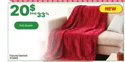 Rossy Flannel blanket offer