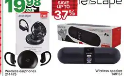 Rossy Wireless earphones Wireless speaker offer