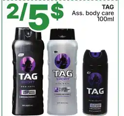 Rossy TAG Ass. body care offer