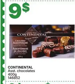 Rossy CONTINENTAL Asst. chocolates offer