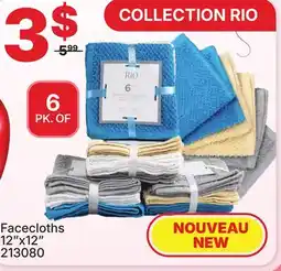 Rossy NOUVEAU NEW Facecloths offer