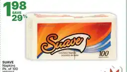 Rossy SUAVE Napkins offer