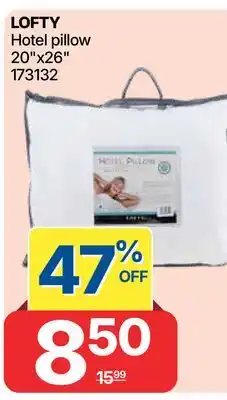 Rossy LOFTY Hotel pillow 20 x26 offer