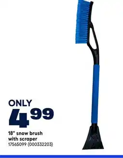 RONA VALU+ 18 snow brush with scraper offer