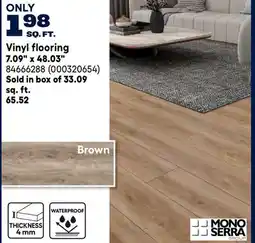 RONA Vinyl flooring 7.09 x 48.03 offer