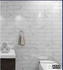 RONA 4 x 16 Cava Carrara collection tiles offer