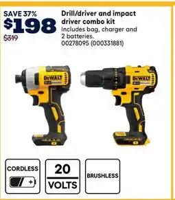 RONA Drill/driver and impact driver combo kit offer