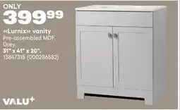 RONA VALU+ Lurnix vanity offer