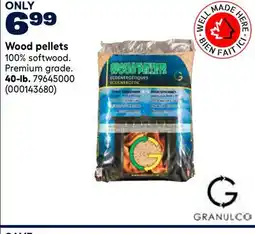 RONA GRANULCO Wood pellets 40-lb offer