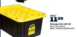 RONA 64-L Storage tote with lid offer