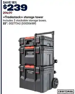 RONA Tradestack storage tower offer