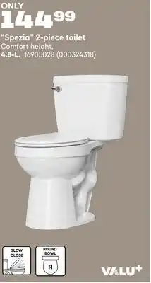 RONA Spezia 2-piece toilet offer