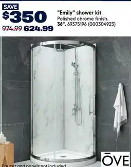 RONA Emily shower kit OVE offer