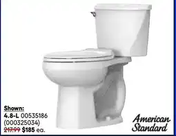 RONA AMERICAN STANDARD toilets offer