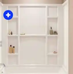 RONA 60 x 30 x 60 Interflo tub/shower wall kit offer