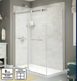 RONA 60 Duel sliding shower door offer