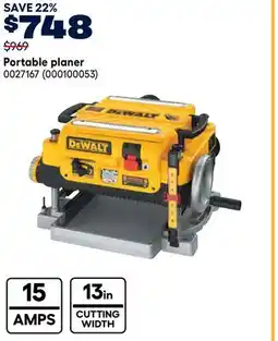 RONA Portable planer offer