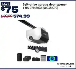 RONA Belt-drive garage door opener 1-HP offer