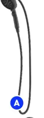 RONA Bath/shower faucet, matte black finish offer