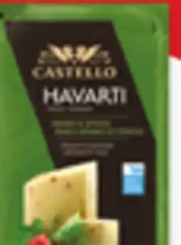 Walmart Castello cheese blocks, blue or gouda cheese offer