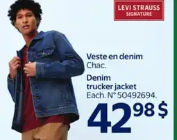 Walmart Levis Denim trucker jacket offer