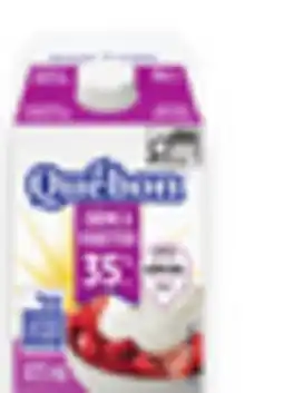 Walmart Quebon 35% whip cream 473 mL offer