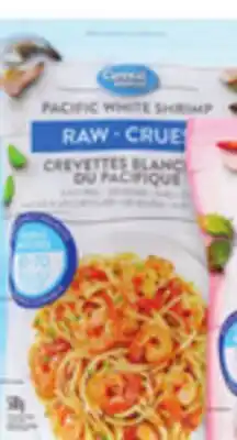 Walmart Great Value raw shrimp offer