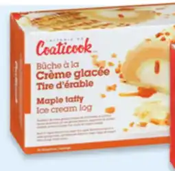 Walmart Coaticook ice cream log offer