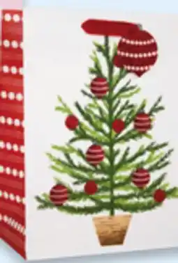 Walmart Small Christmas paper gift bag offer