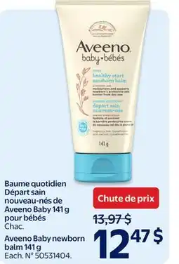 Walmart Aveeno Baby newborn balm offer