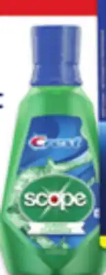 Walmart Crest Scope mouthwash 1 L offer