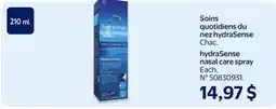 Walmart hydraSense nasal care spray offer