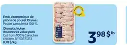 Walmart Olymel chicken drumsticks value pack offer