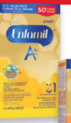 Walmart Enfamil A+ stage 1or 2 powder formula refill 2-pack offer