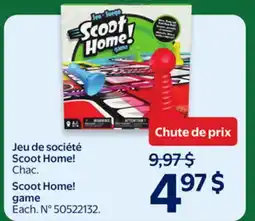 Walmart Scoot Home! Home! Game offer