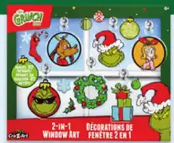 Walmart The Grinch 2-in-1 window art or Just My Style ABC beads offer