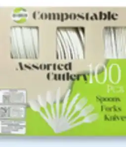 Walmart Go4Green 100-piece cutlery pack offer