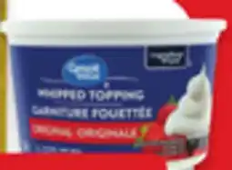 Walmart Great Value whipped topping offer