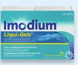 Walmart Imodium liqui-gels 24s offer