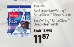 Home Hardware EasyWring RinseClean Deep Clean Mop Refill offer