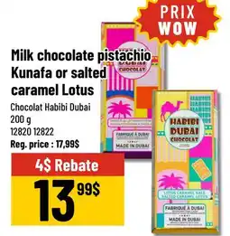 Mayrand Dubai chocolate, Chocolat Habibi Dubai offer