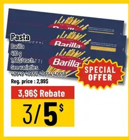 Mayrand Barilla Pasta offer