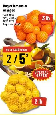 Mayrand Bag of lemons or oranges offer