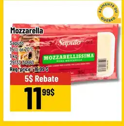 Mayrand Saputo Mozzarella offer